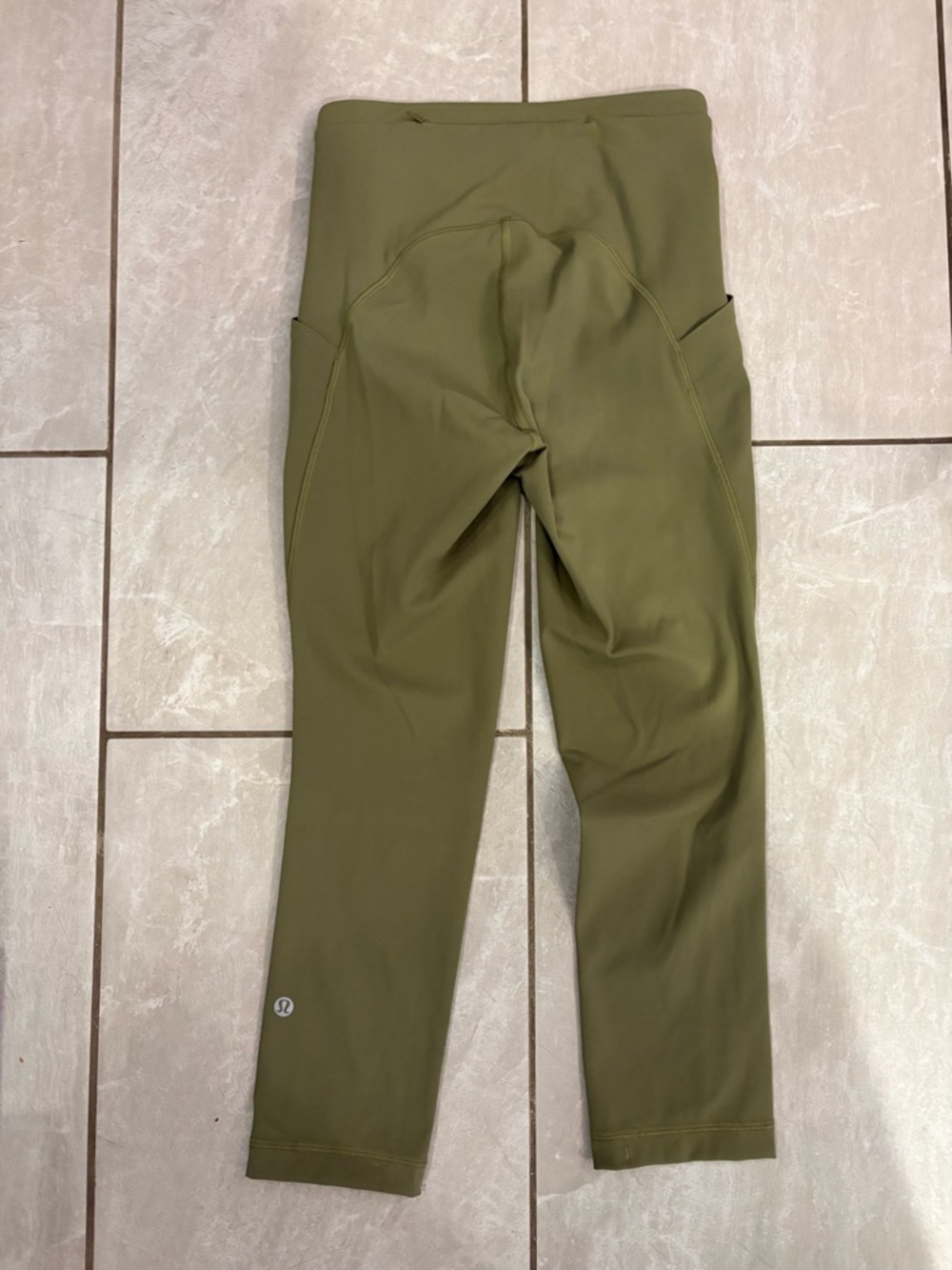 Lululemon Olive Green Leggings - Picture 1 of 9